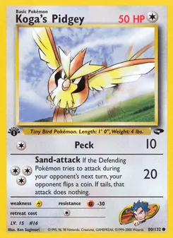 Koga's Pidgey (Gym Challenge #80)