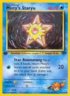 Misty's Staryu (Gym Challenge #92)
