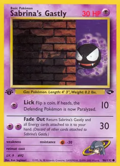 Sabrina's Gastly (Gym Challenge #96)