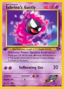 Sabrina's Gastly (Gym Challenge #97)