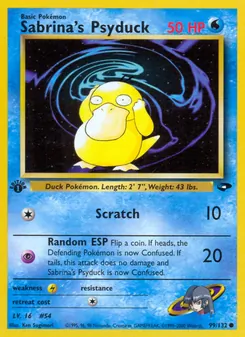 Sabrina's Psyduck (Gym Challenge #99)
