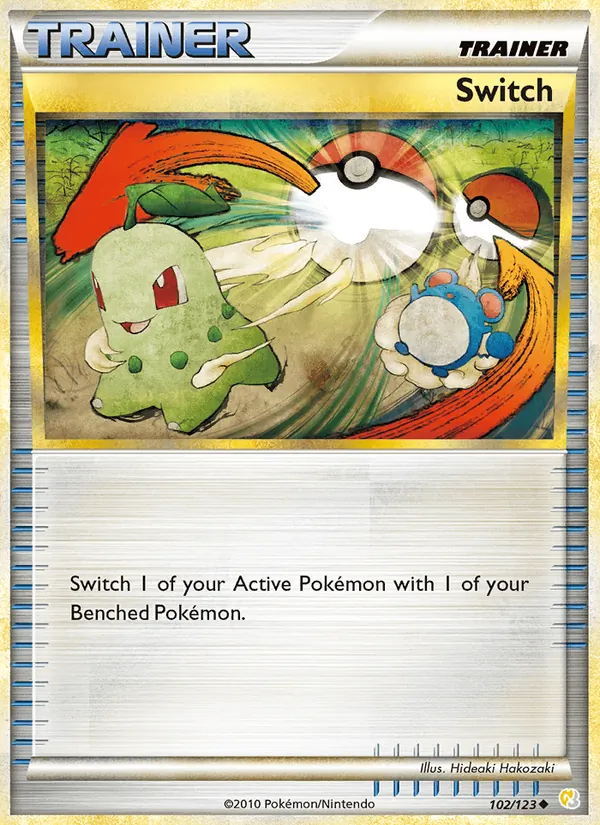 Switch — HeartGold SoulSilver #102 (Pokémon TCG card)