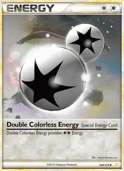 Double Colorless Energy (HeartGold SoulSilver #103)