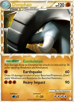 Donphan (HeartGold SoulSilver #107)