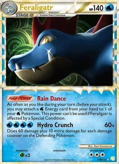 Feraligatr (HeartGold SoulSilver #108)