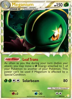 Meganium (HeartGold SoulSilver #109)