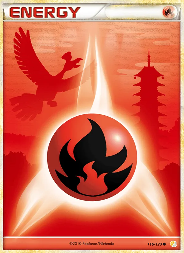 Fire Energy — HeartGold SoulSilver #116 (Pokémon TCG card)