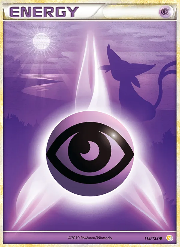 Psychic Energy — HeartGold SoulSilver #119 (Pokémon TCG card)
