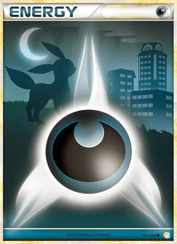 Darkness Energy — HeartGold SoulSilver #121 (Pokémon TCG card)