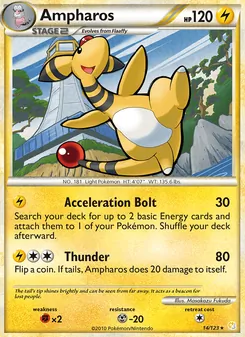 Ampharos (HeartGold SoulSilver #14)