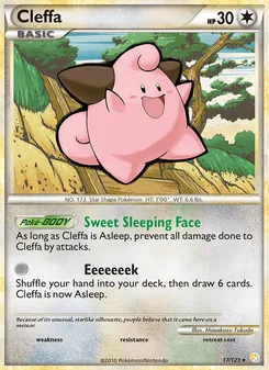 Cleffa (HeartGold SoulSilver #17)