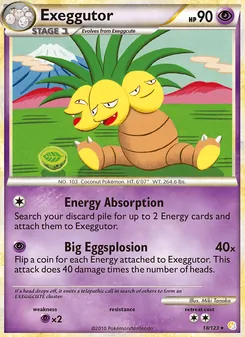 Exeggutor (HeartGold SoulSilver #18)