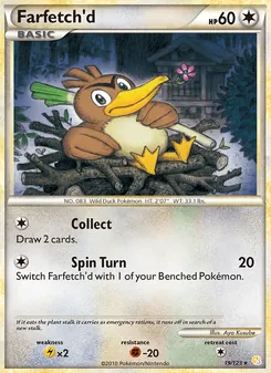 Farfetch'd (HeartGold SoulSilver #19)