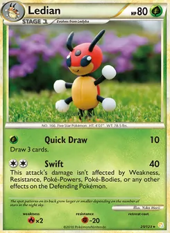 Ledian (HeartGold SoulSilver #25)
