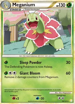 Meganium (HeartGold SoulSilver #26)
