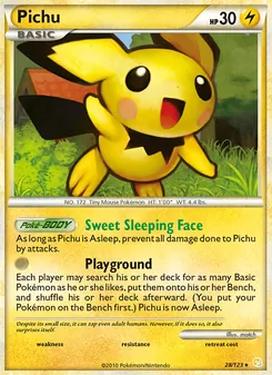 Pichu (HeartGold SoulSilver #28)
