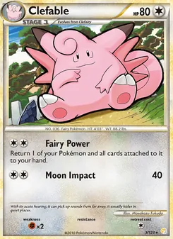 Clefable (HeartGold SoulSilver #3)