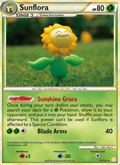 Sunflora (HeartGold SoulSilver #31)