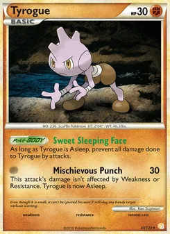 Tyrogue (HeartGold SoulSilver #33)