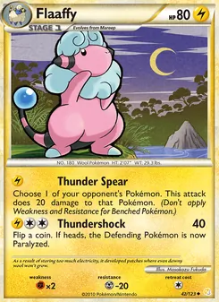 Flaaffy (HeartGold SoulSilver #42)