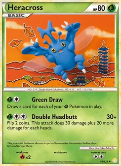 Heracross (HeartGold SoulSilver #43)