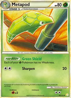 Metapod (HeartGold SoulSilver #46)