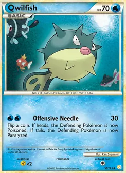 Qwilfish (HeartGold SoulSilver #50)