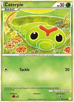 Caterpie (HeartGold SoulSilver #57)