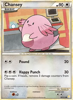 Chansey (HeartGold SoulSilver #58)