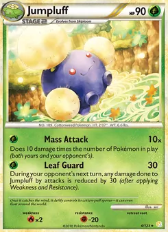 Jumpluff (HeartGold SoulSilver #6)