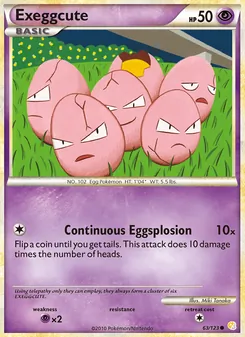 Exeggcute (HeartGold SoulSilver #63)