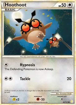 Hoothoot (HeartGold SoulSilver #66)