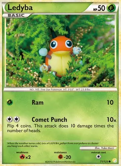 Ledyba (HeartGold SoulSilver #71)