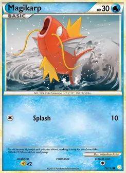 Magikarp (HeartGold SoulSilver #72)