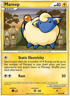 Mareep (HeartGold SoulSilver #73)