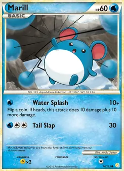 Marill (HeartGold SoulSilver #74)