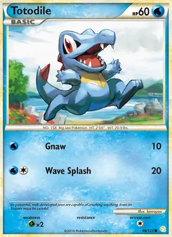 Totodile (HeartGold SoulSilver #86)