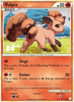 Vulpix (HeartGold SoulSilver #87)