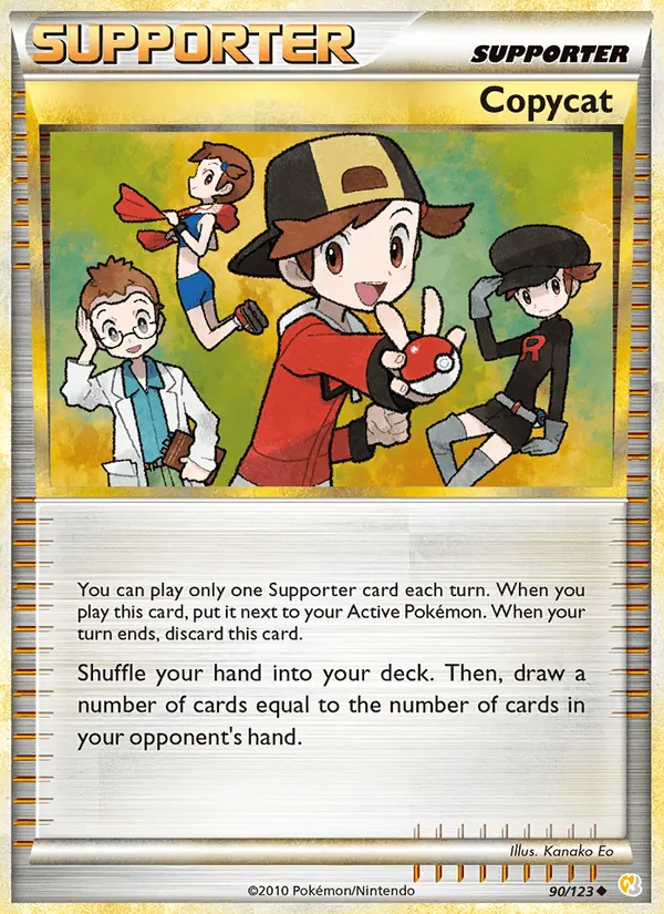 Copycat — HeartGold SoulSilver #90 (Pokémon TCG card)