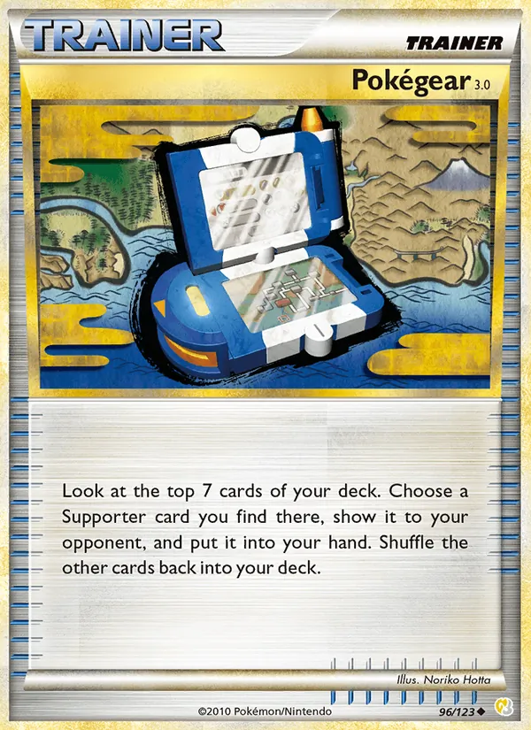 Pokégear 3.0 — HeartGold SoulSilver #96 (Pokémon TCG card)