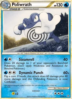 Poliwrath (Unleashed #21)