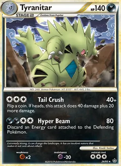 Tyranitar (Unleashed #26)