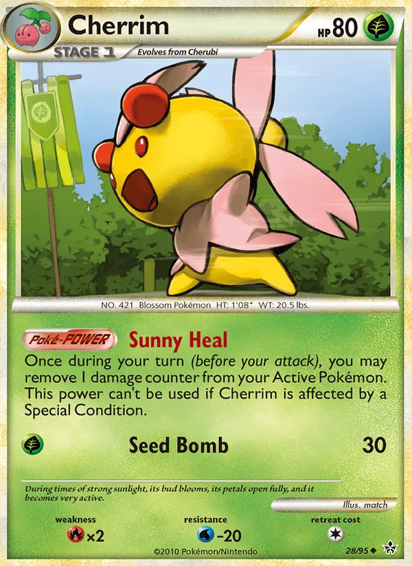 Cherrim — Unleashed #28 (Pokémon TCG card)