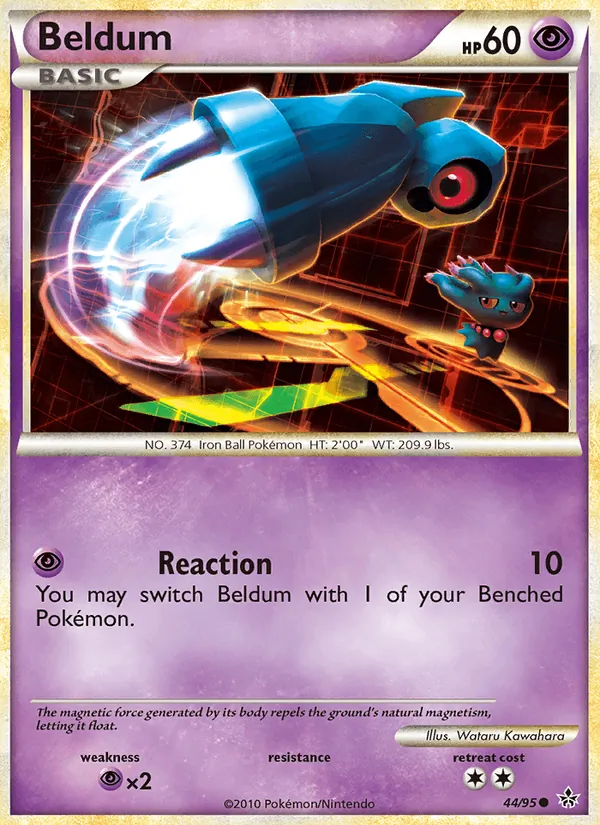 Beldum — Unleashed #44 (Pokémon TCG card)