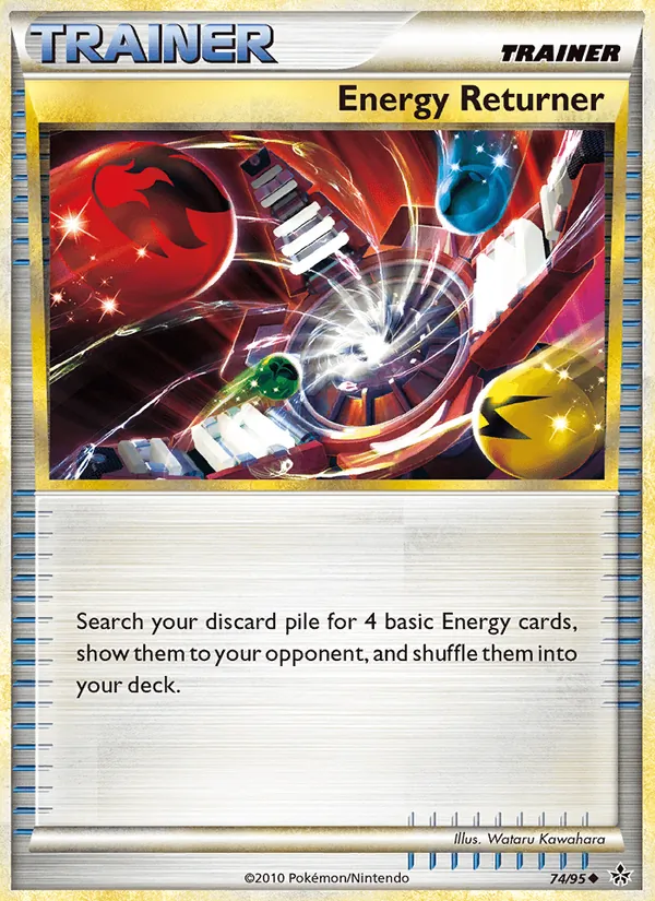 Energy Returner — Unleashed #74 (Pokémon TCG card)