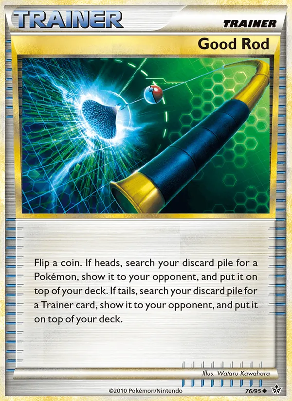 Good Rod — Unleashed #76 (Pokémon TCG card)