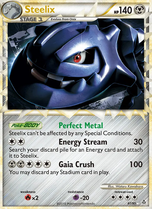 Steelix — Unleashed #87 (Pokémon TCG card)