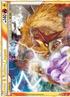 Entei & Raikou LEGEND (Unleashed #90)