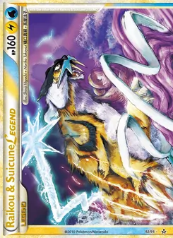 Raikou & Suicune LEGEND (Unleashed #92)