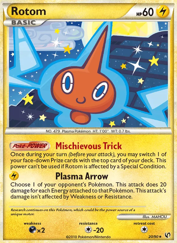 Rotom — Undaunted #20 (Pokémon TCG card)